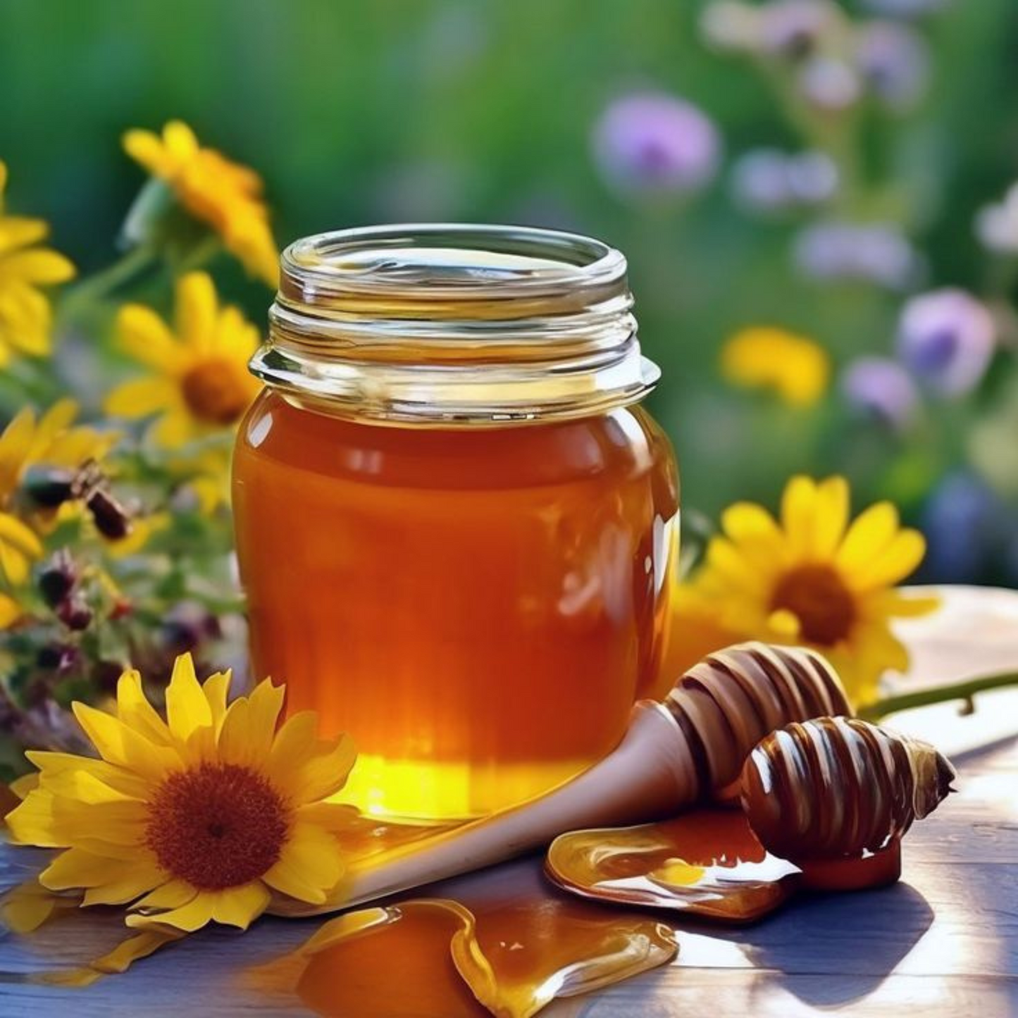Multi Mix Flowers Honey – 100% Natural & Raw