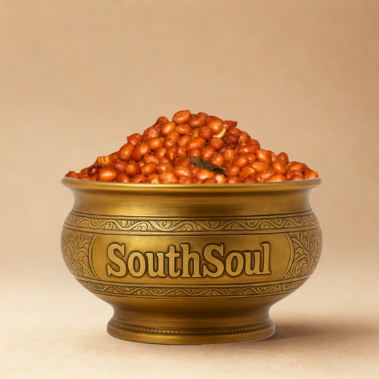 Indian Spiced Fried Peanuts with Curry Leaves – Masala Kadalai