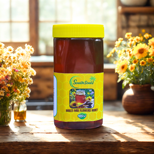 Multi Mix Flowers Honey – 100% Natural & Raw