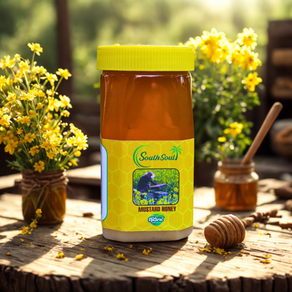 Mustard Honey – Mild, Nutritious & Naturally Collected